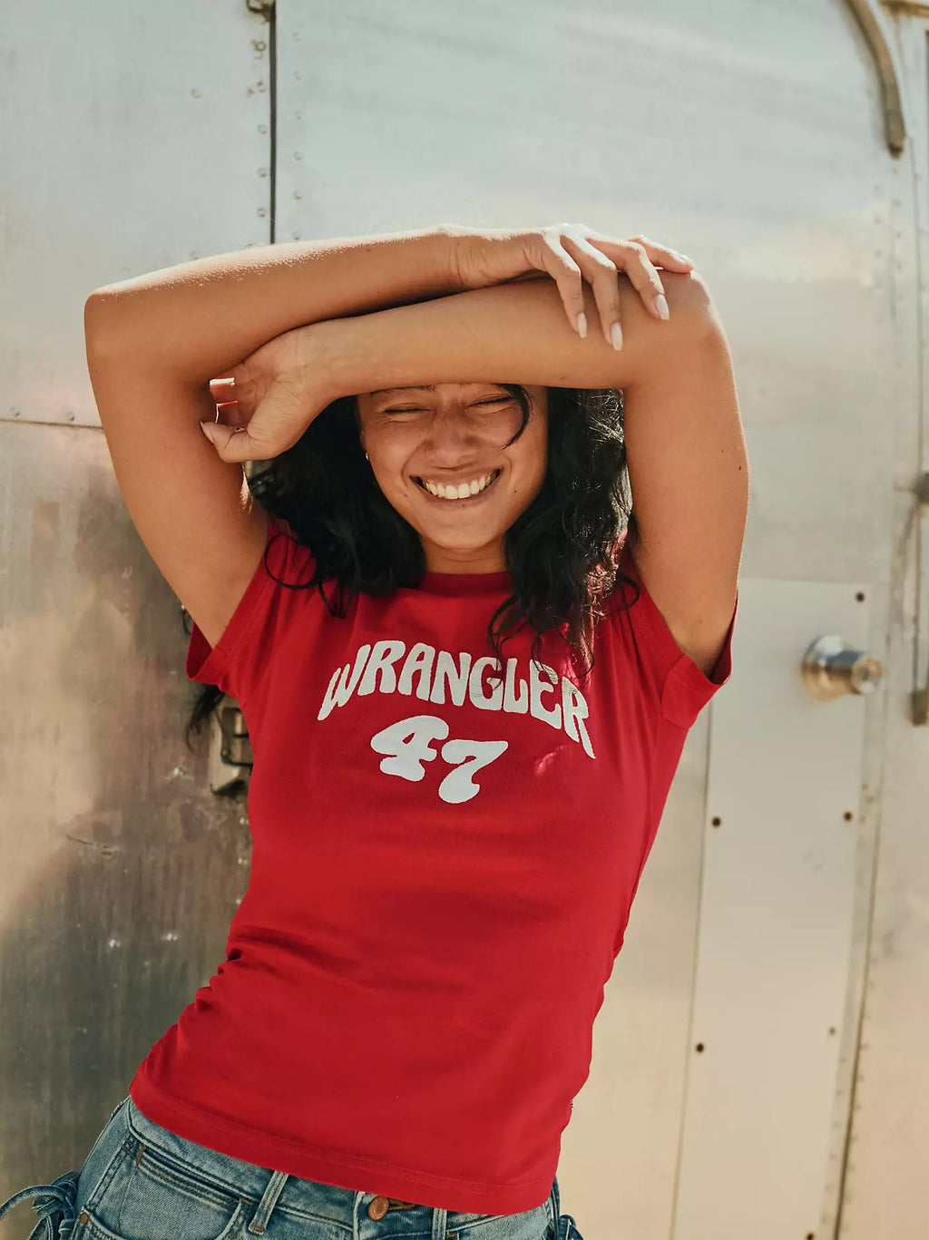 Wrangler Red Tee