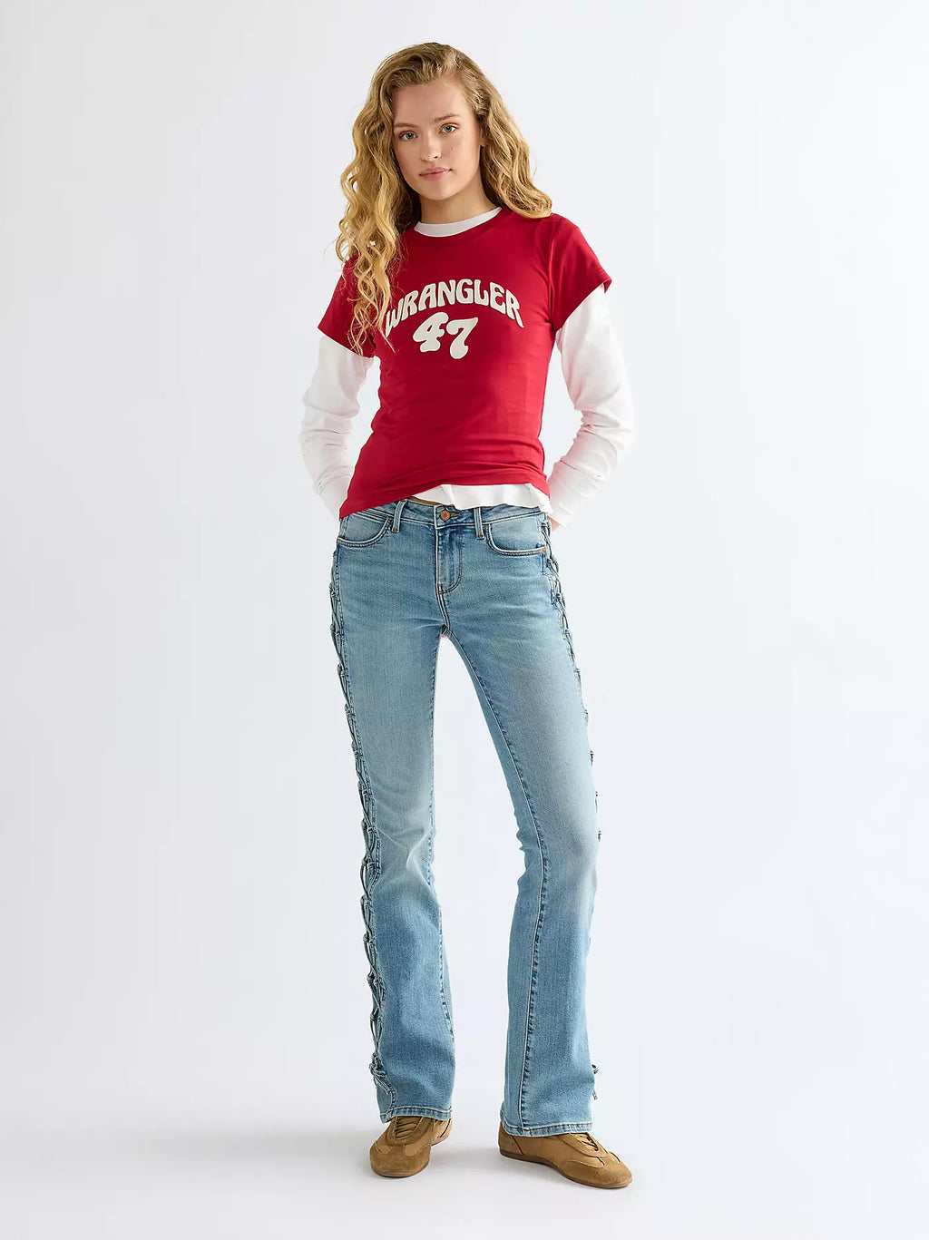 Wrangler Red Tee