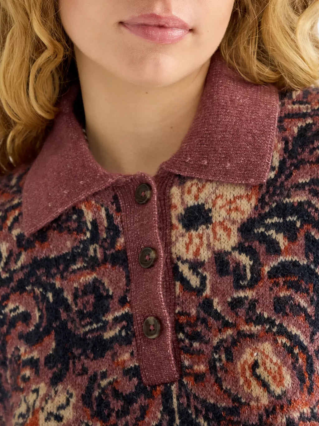 Wrangler Ranch Floral Sweater