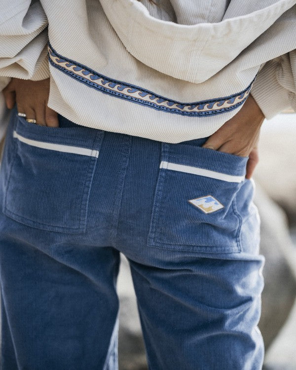 Blue Corduroy Trousers