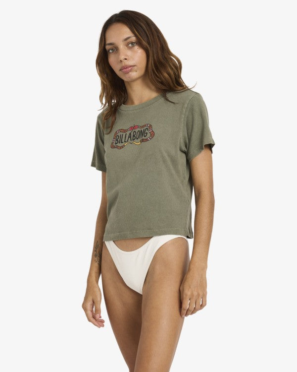 Otis Snake Cropped Tee