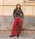 LOLA STRIPES TROUSER