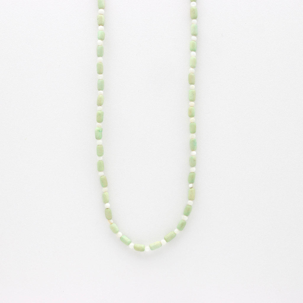 Kilauea Wood Beaded Necklace, Adjustable Surf Choker: Purple