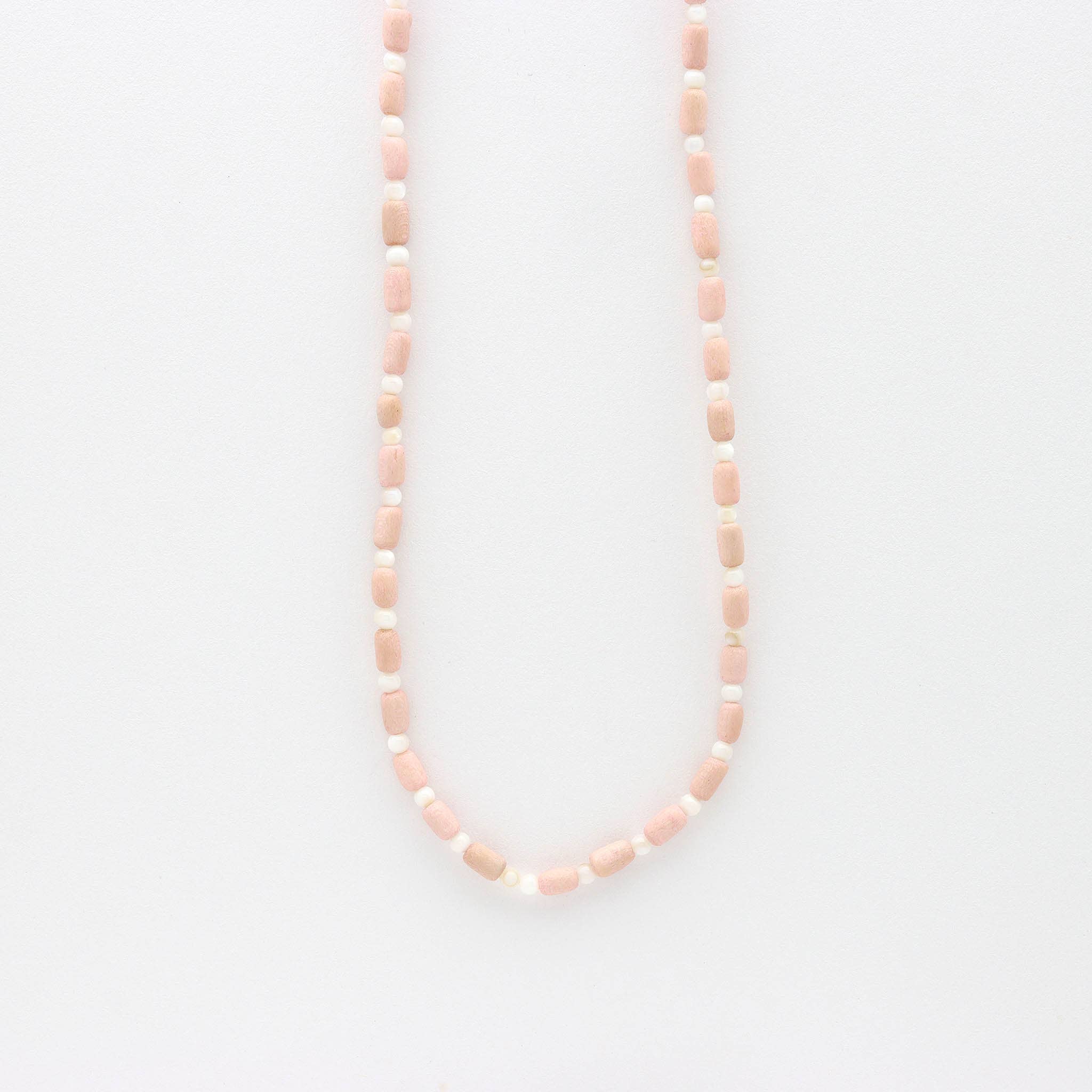 Kilauea Wood Beaded Necklace, Adjustable Surf Choker: Purple