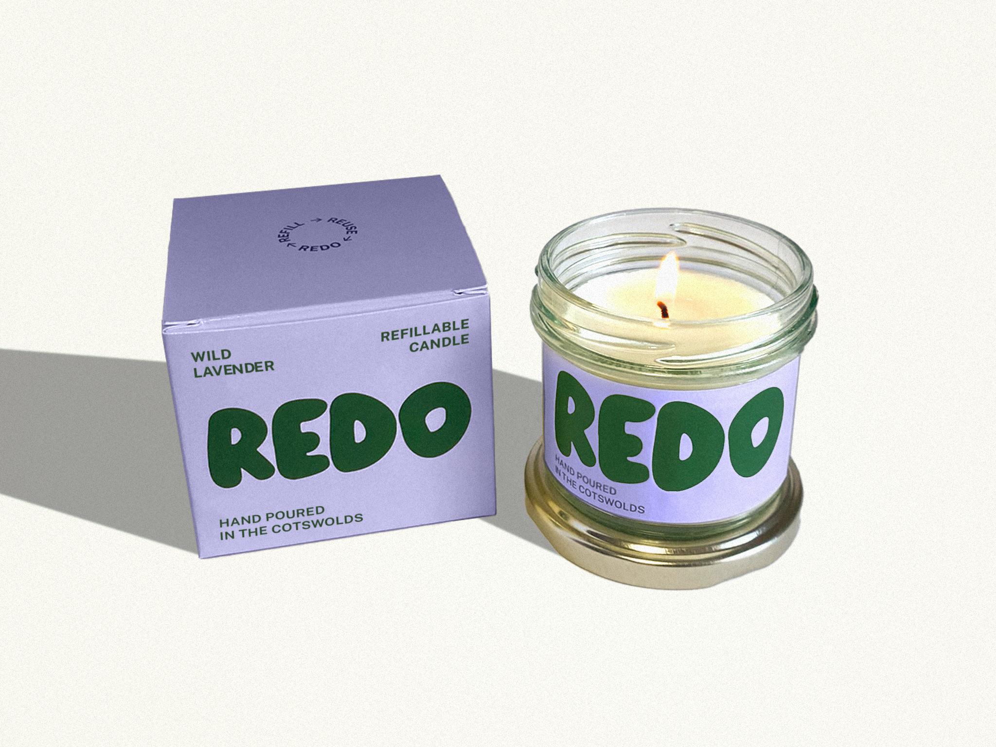 Lavender Candle