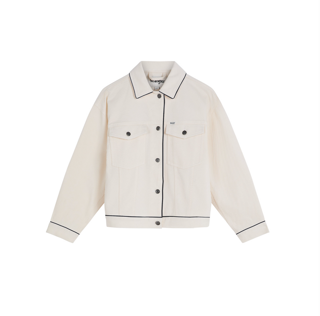 Cowgirl Wrangler Jacket - Off White