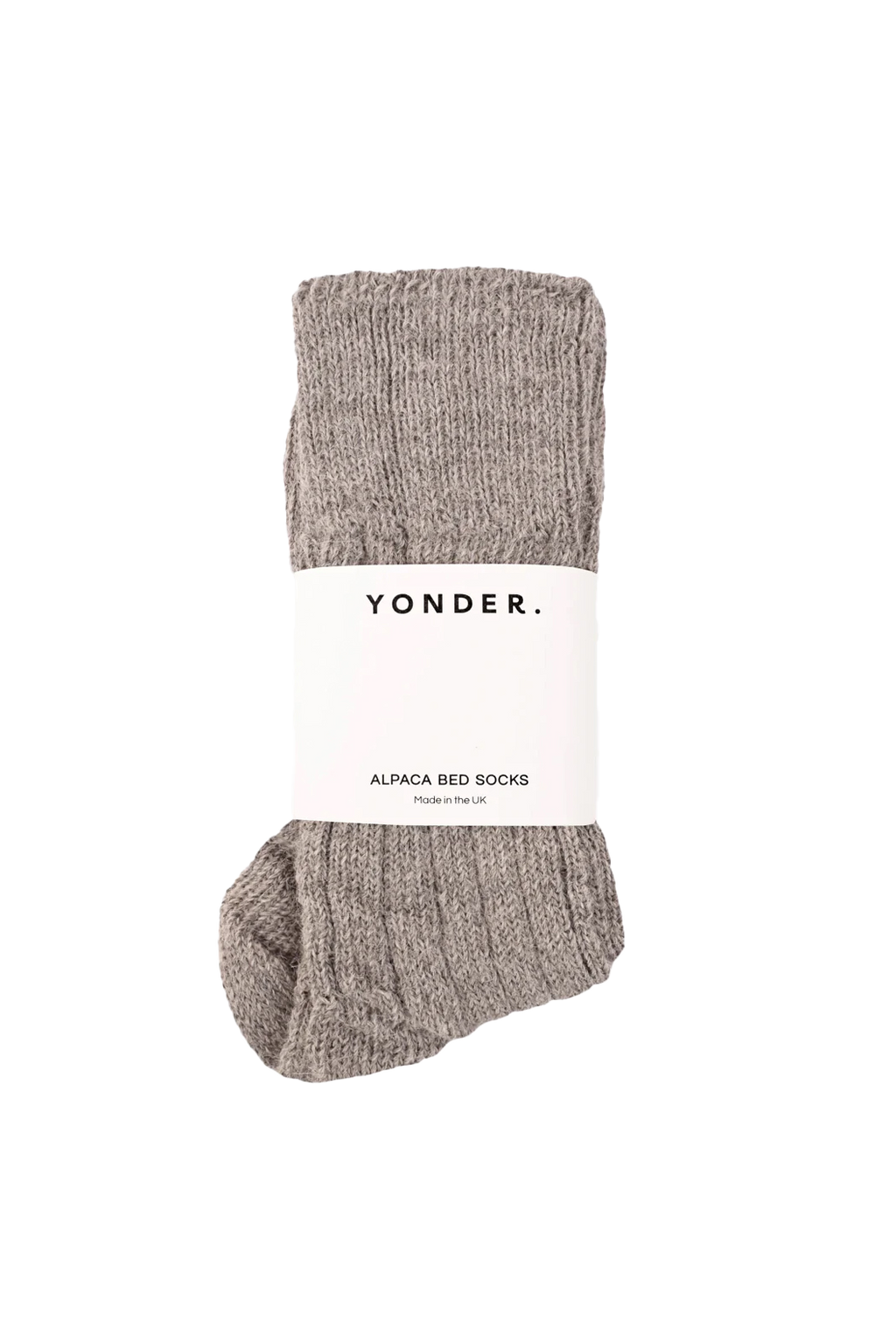 Alpaca Socks: Smoke