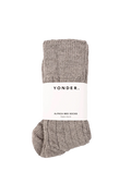 Alpaca Socks: Smoke