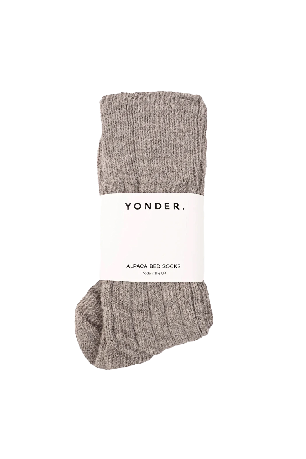 Alpaca Socks: Smoke