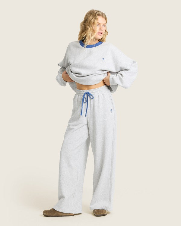 Grey Flared Joggers
