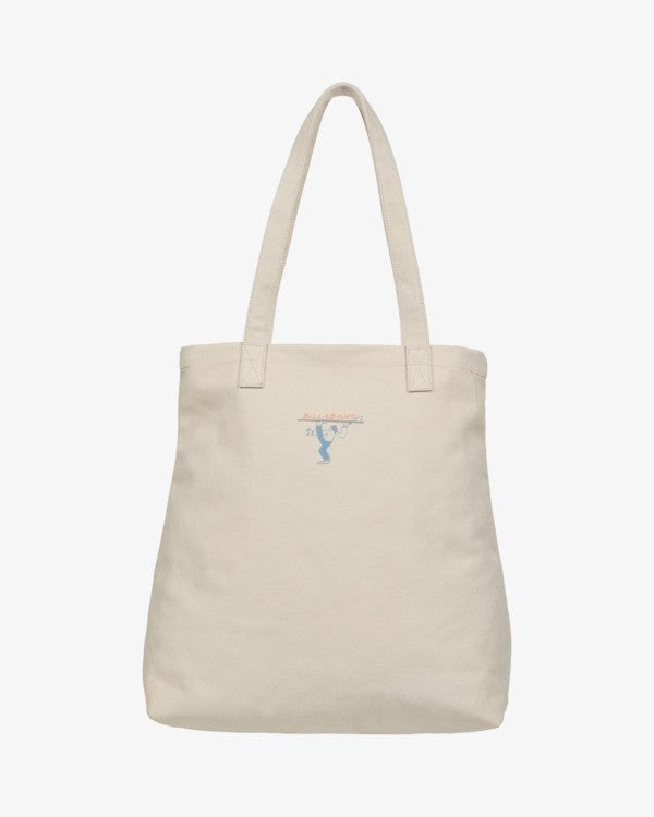 Beige Medium Tote Bag