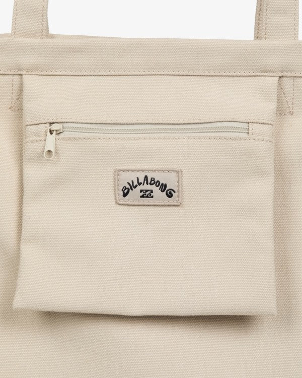 Beige Medium Tote Bag