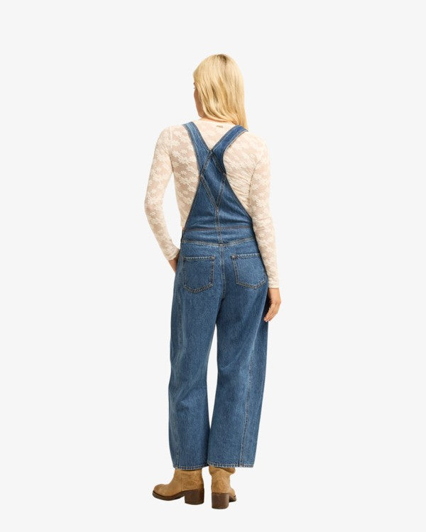 Colorado Women Blue Denim Dungarees