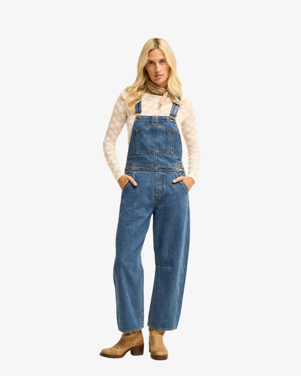 Colorado Women Blue Denim Dungarees