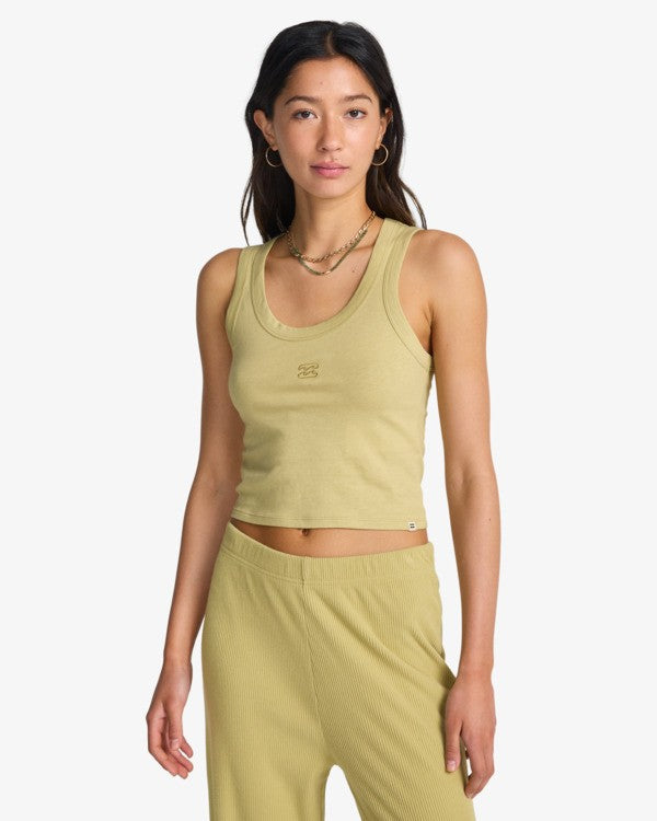 RERUN TANK CACTUS GREEN