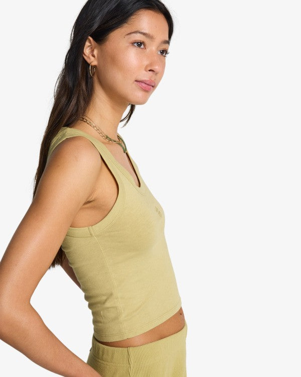 RERUN TANK CACTUS GREEN