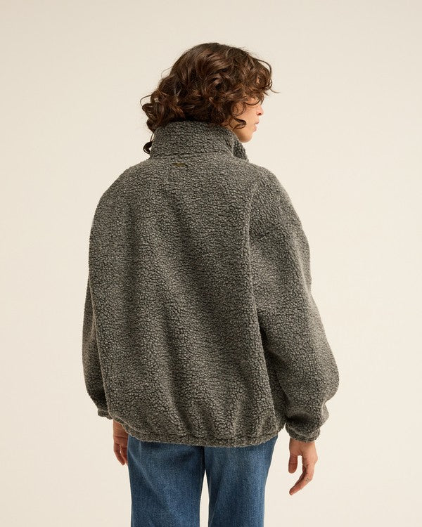Run The Road Grey Fleece