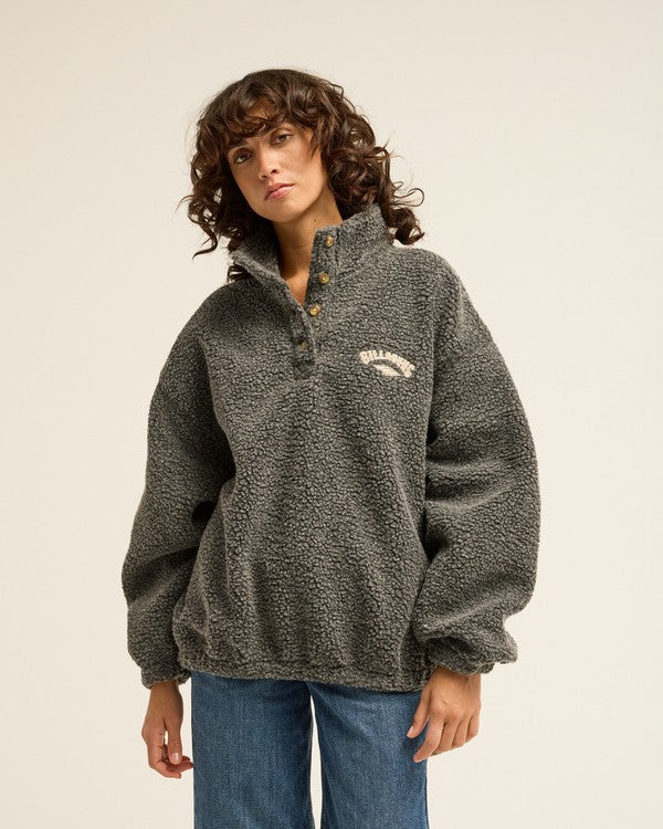 Run The Road Grey Fleece