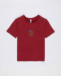 RVCA Red Short Sleeve Top
