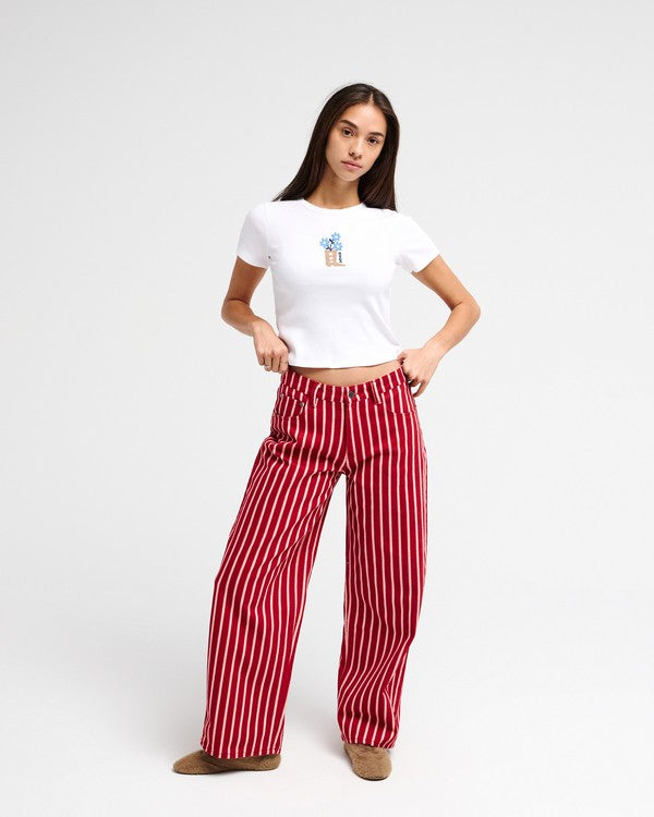 LOLA STRIPES TROUSER